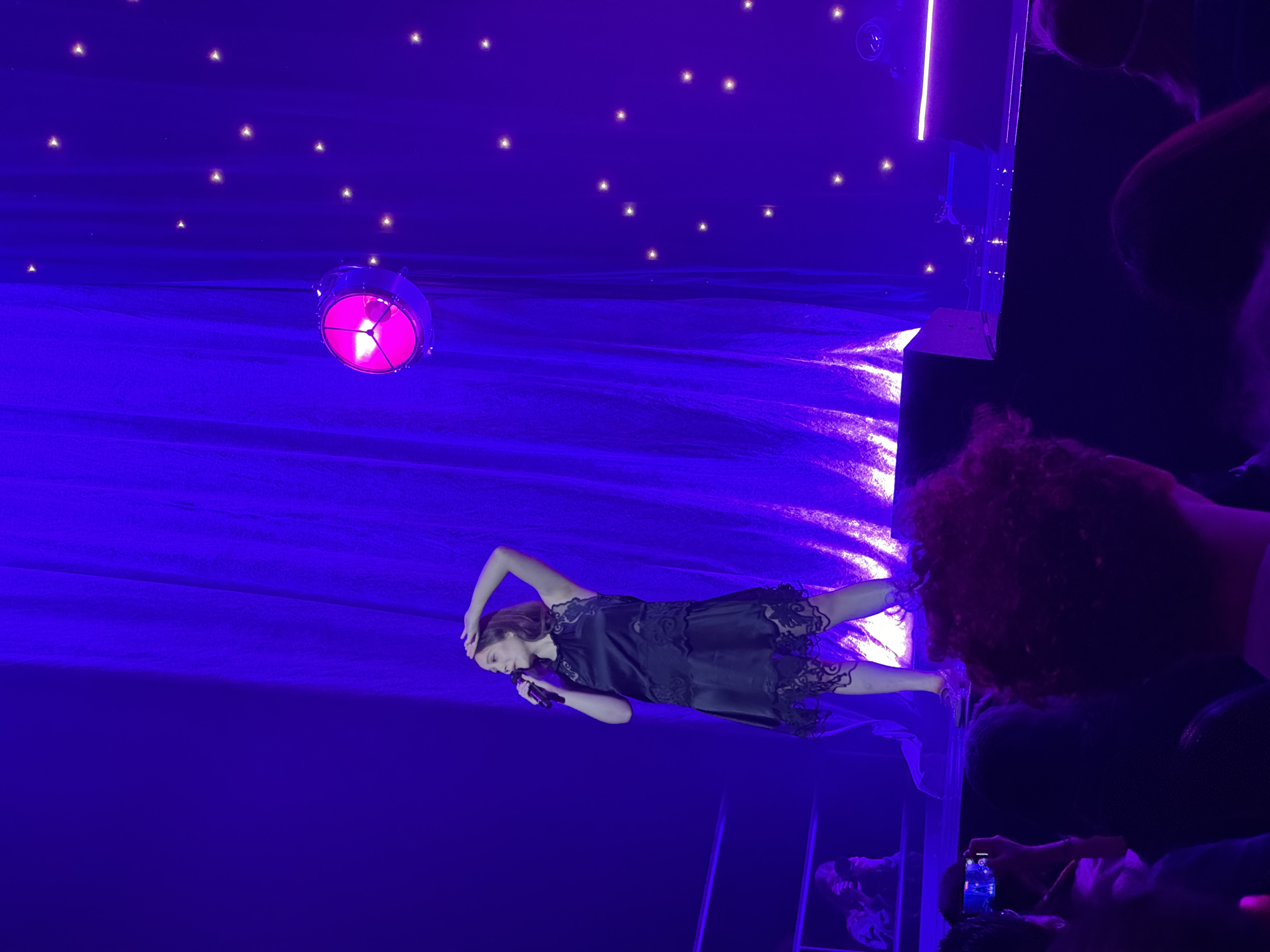 Laufey on stage at the Masonic