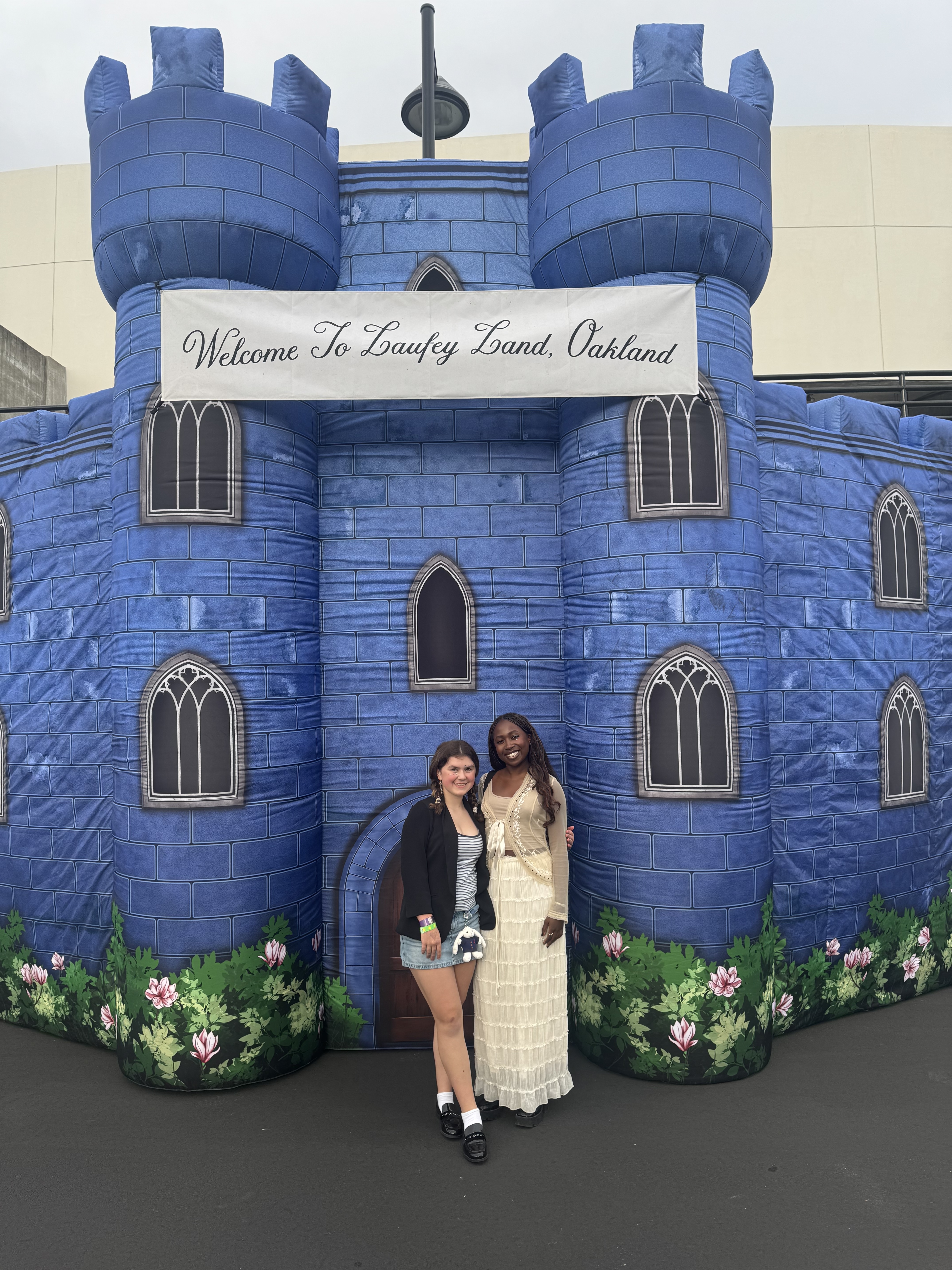 Imani and I at the VIP section of Laufey